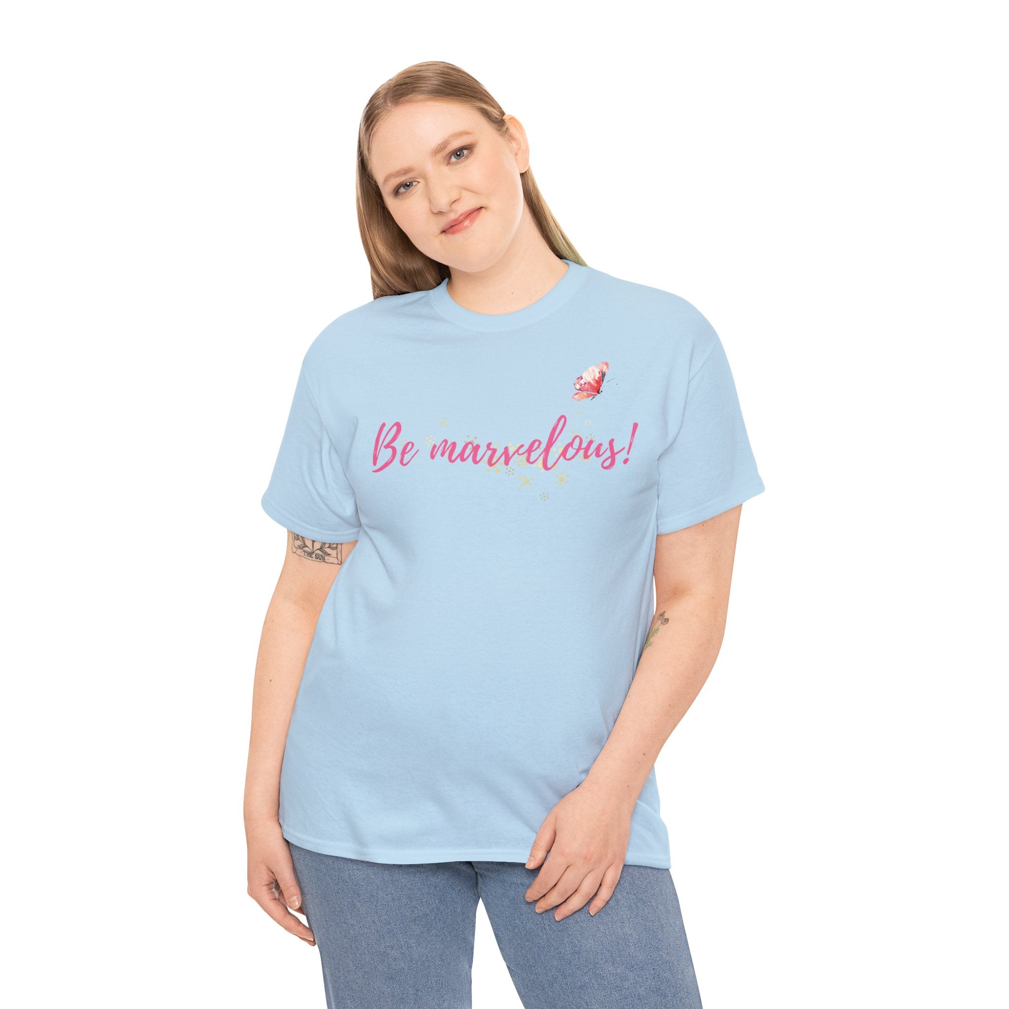 Be Marvelous Unisex Heavy Cotton Tee Marvelous Studio