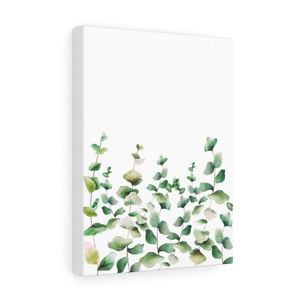 Sweet Reese Botanical Design Floral Green Plant Eucalyptus Stretched Canvas Marvelous Studio